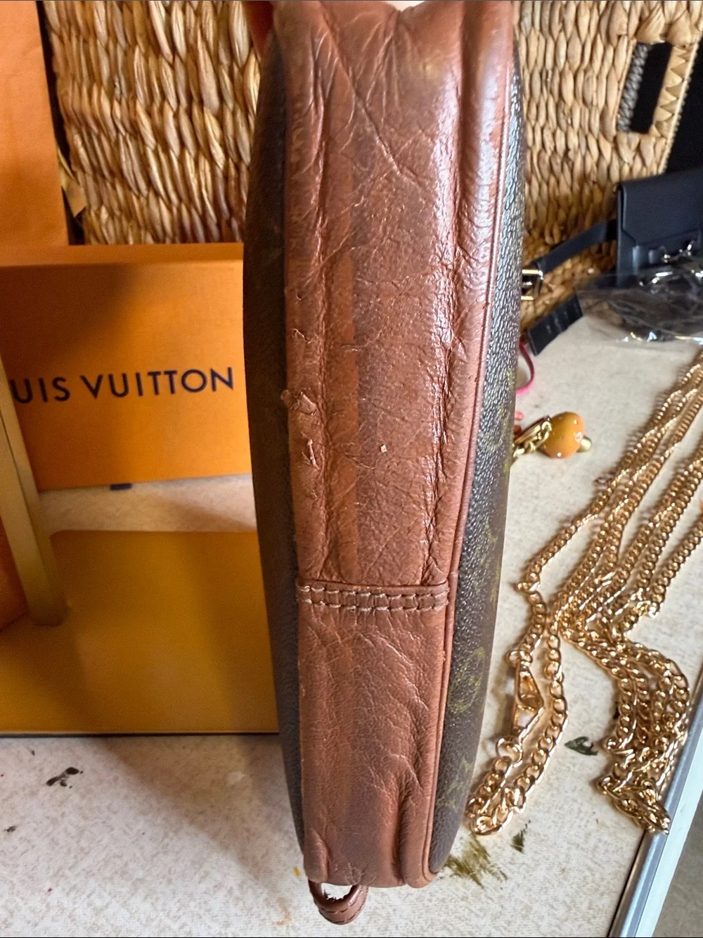 Louis Vuitton Monogram Canvas Clutch